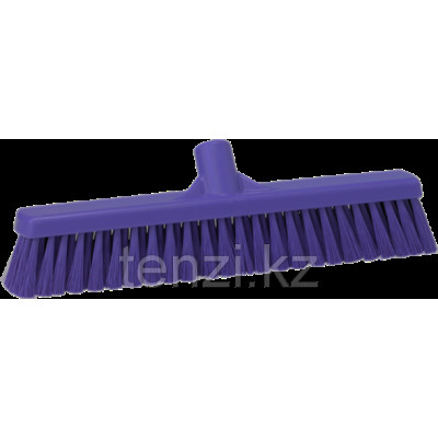 Щетка  для подметания с комбинированным ворсом, 410 мм, Мягкий/жесткий, фиолетовый цвет