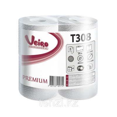 Туалетная бумага в малых рулонах Veiro Professional Premium